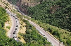 هجوم مسافران به مازندران/ ترافیک شدید در جاده کندوان
